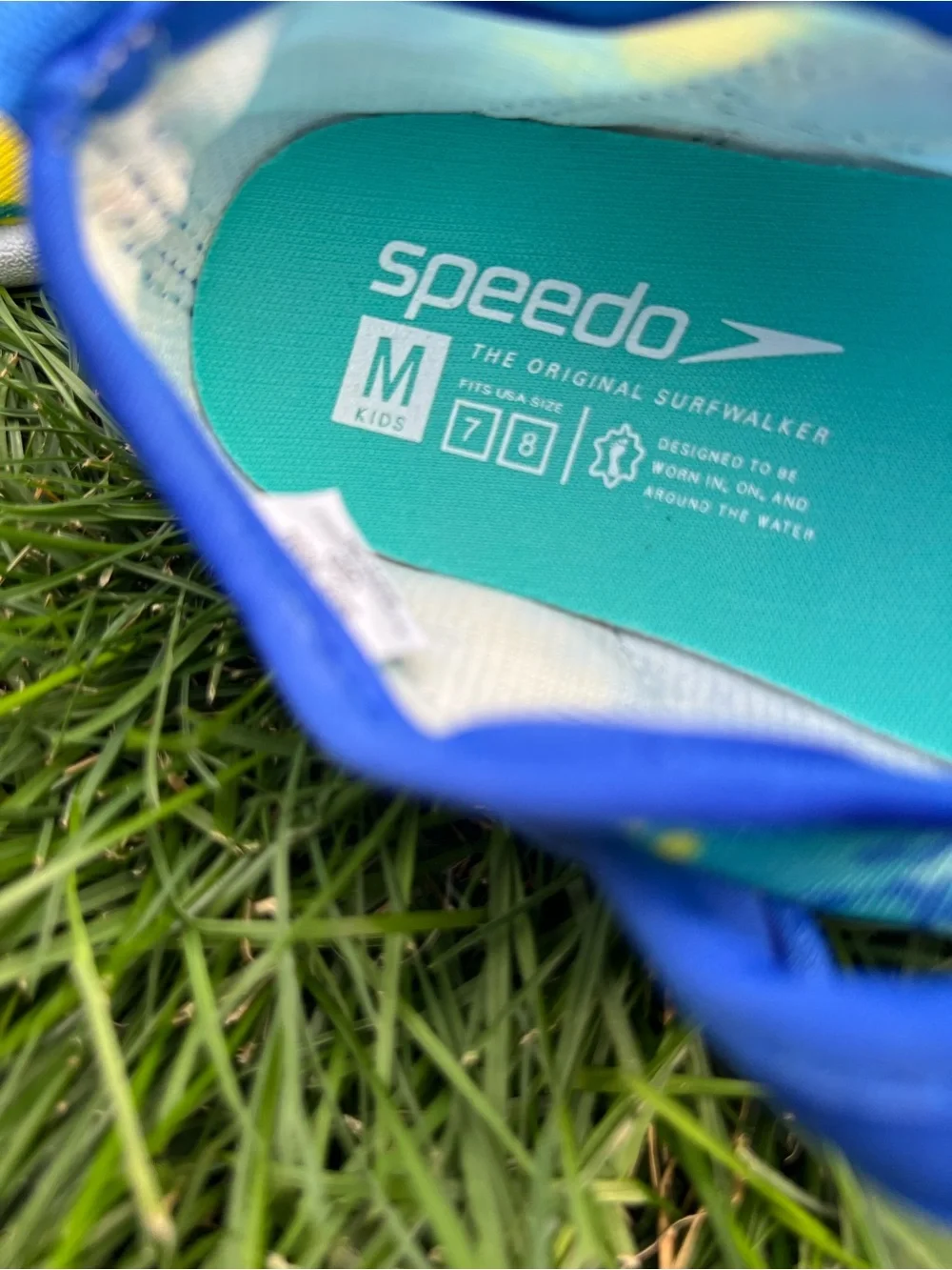 Speedo Kid printed shore explore Multicolor Water Shoes with Velcro